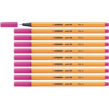 Fineliner Stabilo Point 88® 0,4 mm rosa - 88/56 (Conf.10)