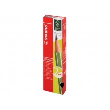 Matite senza gommino Stabilo GREENgraph HB conf. 12 pezzi - 6003/HB