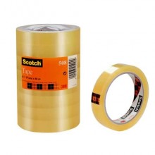 Nastro adesivo Scotch® 508 19 mm x 66 m trasparente torre da 8 rotoli - 508-1966