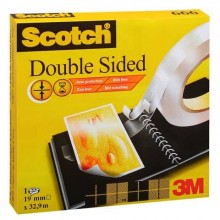 Nastro biadesivo Scotch® 665 trasparente 12 mm x 33 m 665