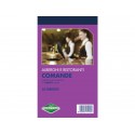 Blocco comande autoricalcanti data ufficio 16,8x10 cm - 25x3 copie autoricalcanti - DU161880000 (Conf.5)