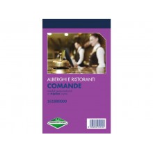 EC - Blocco comande autoricalcanti data ufficio 16,8x10 cm - 25x3 copie autoricalcanti - DU161880000 (Conf.5)