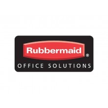 Carrello per pulizie Janitor Rubbermaid nero - ruote 2 fisse 2 mobili 116,8x55,2x97,5 cm - 1805985