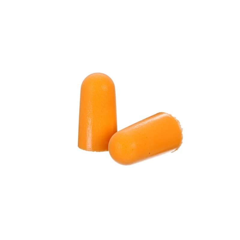 Tappi auricolari di protezione 3M 1100 37 dB senza cordoncino arancione conf. da 200 paia - 1100