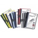Cartellina con clip Durable DURACLIP® A4 - dorso 3 mm - capacità 30 fogli nero - 220001
