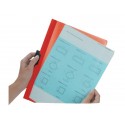 Cartellina con clip Durable DURACLIP® A4 - dorso 3 mm - capacità 30 fogli blu - 220007