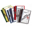 Cartellina con clip Durable DURACLIP® A4 - dorso 6 mm - capacità 60 fogli rosso - 220903