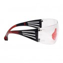Occhiali di protezione 3M SecureFit™ 400 rosso/grigio SF401SGAF-RED
