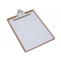 Portablocchi con clip MAULclassic A4 in legno di fibra Z700031