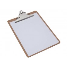 Portablocchi con clip MAULclassic A4 in legno di fibra Z700031