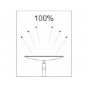 Lampada da terra a LED MAULsphere nero h 182,5 cm con dimmer Z810023