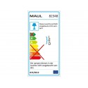 Lampada da terra a LED MAULpirro h 125 cm bianco con dimmer Z810001