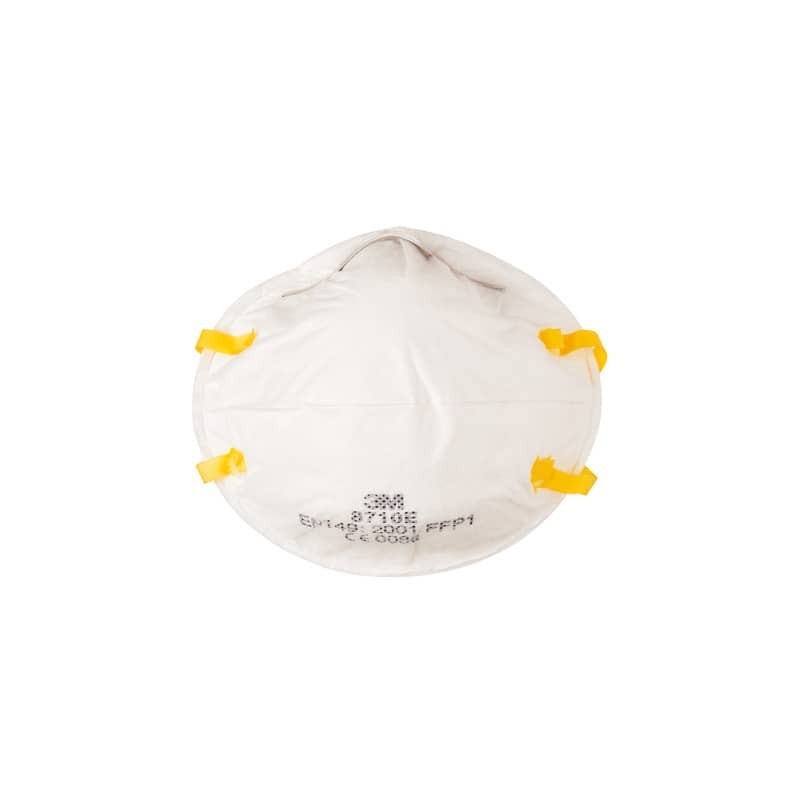 Respiratore per carteggiatura a mano 3M serie 8000 Classic FFP1 senza valvola Conf. 20 pezzi - 7100143197