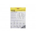 Blocchi lavagna Post-it® Meeting Chart bianco 63,5x77,5 cm 30 fogli Promo Pack 2+1 GRATIS - 7000081684