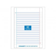 Maxi quaderno One Color Didattico per disgrafia A4 - 100 g/m² - 18+1 ff - C - colori assortiti - 7043 (Conf.6)