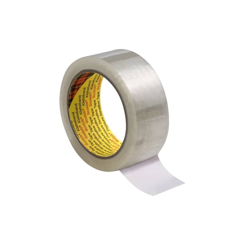 Nastro da imballo Scotch® 309 universale e silenzioso 50 mm x 60 m trasparente Conf. 6 pezzi - 309 TX