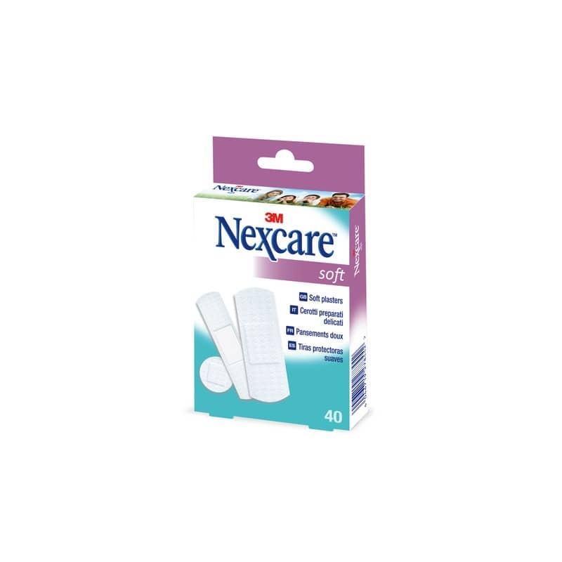 Cerotti Nexcare™ Universal Soft Touch Plaster - 3 misure assortiti - conf. 40 cerotti - 7100224107