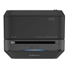 Distruggidocumenti uso moderato Fellowes Powershred LX210 - P-4 - 23 L - nero - taglio a miniframmenti 4x12 mm FW5502501