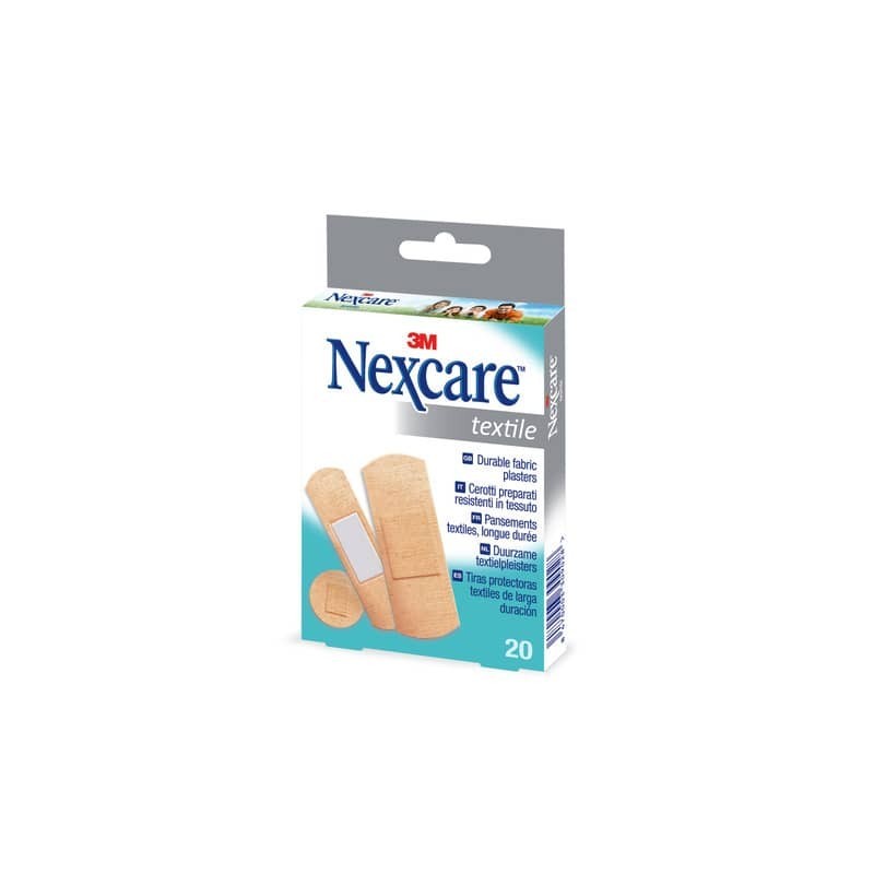 Cerotti Nexcare™ Textile in 3 misure assortiti Conf. 20 pezzi - N0420AS