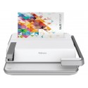 Rilegatrice 3 in 1 Fellowes Lyra a dorsi plastici, pinzatrice e perforatrice 2/4 fori bianco - 5603101