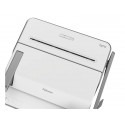 Rilegatrice 3 in 1 Fellowes Lyra a dorsi plastici, pinzatrice e perforatrice 2/4 fori bianco - 5603101