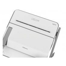 Rilegatrice 3 in 1 Fellowes Lyra a dorsi plastici, pinzatrice e perforatrice 2/4 fori bianco - 5603101