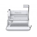 Rilegatrice 3 in 1 Fellowes Lyra a dorsi plastici, pinzatrice e perforatrice 2/4 fori bianco - 5603101