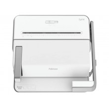 Rilegatrice 3 in 1 Fellowes Lyra a dorsi plastici, pinzatrice e perforatrice 2/4 fori bianco - 5603101