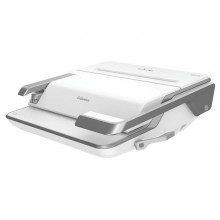 Rilegatrice 3 in 1 Fellowes Lyra a dorsi plastici, pinzatrice e perforatrice 2/4 fori bianco - 5603101