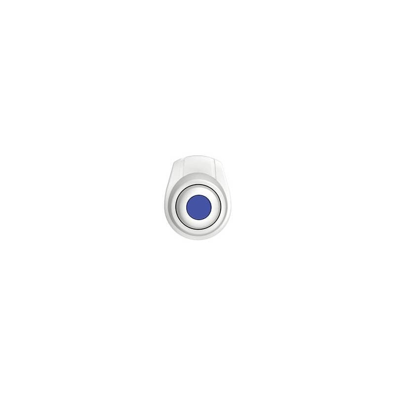 Penna a sfera a scatto RECO - fusto bianco inchiostro blu Schneider tratto  M P131850