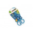 Forbici per bambini 100% in plastica - Dahle blu con gufo R054676