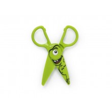 Forbici per bambini 100% in plastica - Dahle modello verde con Dinosauro R054678
