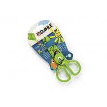 Forbici per bambini 100% in plastica - Dahle modello verde con Dinosauro R054678
