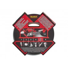 Nastro adesivo extra resistente ad alto spessore Scotch® Extremium Ultra 48 mm x 25 m argento - DT174825