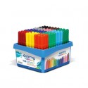 Pennarelli GIOTTO Turbo Maxi punta grossa in fibra 5 mm assortiti Schoolpack da 108 - F524000