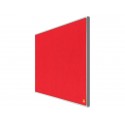 Pannello in feltro Nobo Widescreen Impression Pro 32" 710x400 mm rosso 1915419