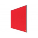 Pannello in feltro Nobo Widescreen Impression Pro 32" 710x400 mm rosso 1915419