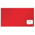 Pannello in feltro Nobo Widescreen Impression Pro 32" 710x400 mm rosso 1915419