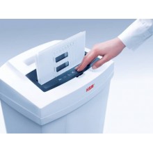 Distruggidocumenti uso moderato HSM SECURIO C14 - P-2 - 20 L - taglio a a strisce 3,9 mm - bianco - 2250111