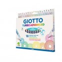 Pennarelli GIOTTO Turbo Advanced punta fine 2,8 mm assortiti astuccio appendibile da 18 - 426200
