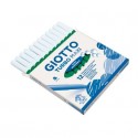 Pennarello GIOTTO Turbo Maxi punta grossa in fibra 5 mm verde cinabro Conf. 12 pezzi - F456020