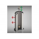 Depolverizzatore HSM DE 1-8 per ProfilPack P425 max 1 L grigio chiaro/ferro - 2412111
