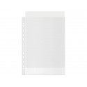 Buste a perforazione universale Esselte De Luxe f.to A4 100% riciclate trasparenti - conf. 50 pezzi - 627501