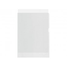 Buste a L Esselte De Luxe f.to 22x30 cm 100% riciclate antiriflesso trasparenti conf. 100 pezzi - 627499