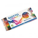 Matite colorate GIOTTO Supermina assortiti astuccio da 12 - F235700