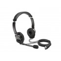 Cuffie USB ad alta fedeltà Kensington con microfono nero K97601WW