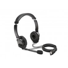 Cuffie USB ad alta fedeltà Kensington con microfono nero K97601WW