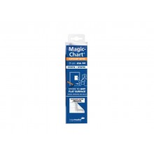 Pellicola elettrostatica da parete Legamaster Magic-Chart Flipchart 25 ff 20x30 cm quadretti bianco 7-159000-A4