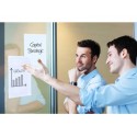 Pellicola elettrostatica da parete Legamaster Magic-Chart Whiteboard 25 ff 20x30 cm - bianco 7-159100-A4