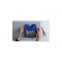 Rotolo per spedizioni Scotch™ Flex & Seal 38,1 cm x 6 mt blu FS-1520